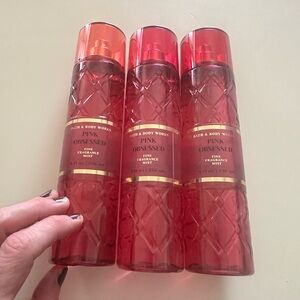 Bath & Body Works Pink Fragrance Mist Trio Pink Obsessed